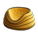 AC-203　一体型ポリウレタンフォーム成型　椅子