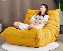 １人掛け　もぐもぐフロアソファー