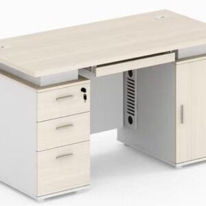 GB03b　ワークデスク　引出し収納５つ付き